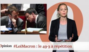 #tweetclash : #LoiMacron : le 49-3 à répétition