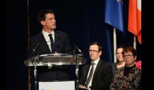 Manuel Valls à Betton : la Bretagne et "les remparts de Guérande"