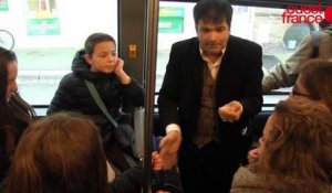 Rennes : un magicien dans le bus