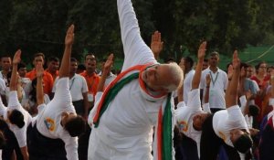 Journée internationale du yoga à Delhi, Paris ou Séoul