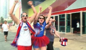 Coupe du monde dames: les fans américains célèbrent le titre