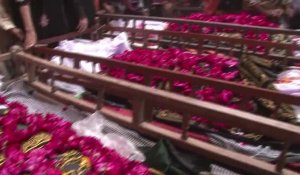 Pakistan: funérailles après un attentat à la frontière indienne