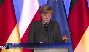 Merkel: pas de sécurité en Europe sans la Russie