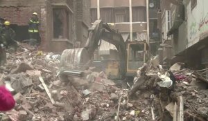 Egypte: un immeuble s'effondre au Caire, au moins 10 morts