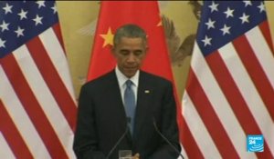 Accord historique sur le climat entre Washington et Pékin