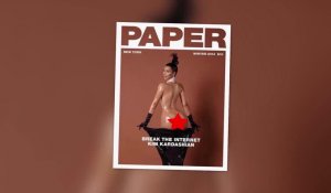 Kim Kardashian se montre complètement nue pour Paper Magazine