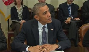 Obama appelle au calme après l'"horrible" attaque à Jérusalem