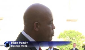 France-Haïti: Martelly évoque un "partenariat" pour l'éducation