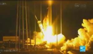 La fusée Antares explose peu après son décollage