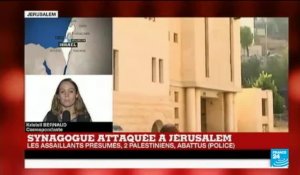 Jérusalem : plusieurs morts dans l'attaque d'une synagogue à l'arme blanche