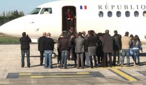 Libération des otages: "C'est une immense joie", dit Hollande.