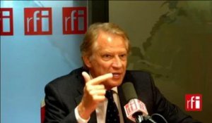 Dominique de Villepin: "Nous n'obtiendrons pas tout tout de suite" en Syrie