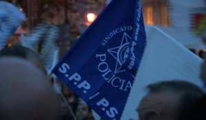 Portugal: des milliers de policiers manifestent