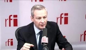 Bruno Le Maire, ministre de l'Agriculture