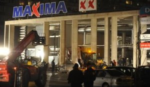 Des dizaines de morts après l'effondrement du toit d'un supermarché de Riga