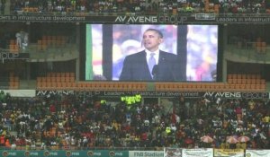 Barack Obama prend la vedette de l'hommage planétaire à Mandela
