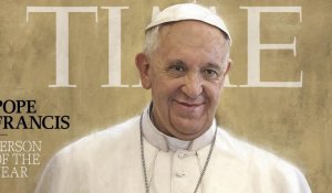 Le pape François élu "personne de l'année" 2013 par Time Magazine