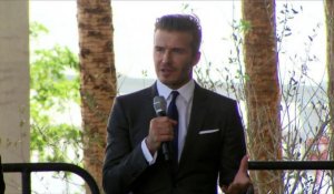 Football: Beckham annonce l'achat d'une équipe à Miami
