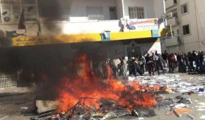 Tunisie: un local d'Ennahda attaqué par des manifestants