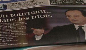 Annonces d'Hollande: réaction favorable de la classe politique