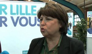 Lille: Martine Aubry soutient les pro-IVG
