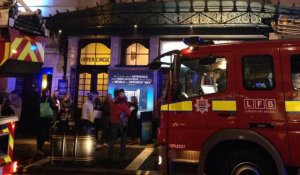 Londres : Au moins 76 blessés après l'effondrement d'un plafond de théâtre