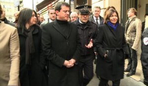 Valls présente le dispositif de sécurité à Paris pour les fêtes