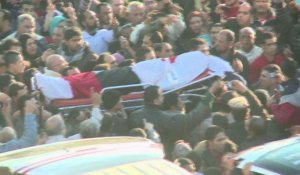 Egypte: funérailles des victimes de l'attentat de Mansoura