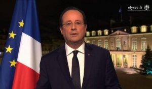 François Hollande présente ses voeux aux Français