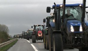 Agriculteurs en colère: l'A2 fermée pendant près de deux heures