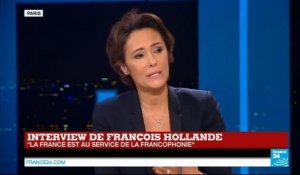 Interview de François Hollande : le chef de l'État s'exprime sur France 24 - RFI - TV5 Monde (partie 2)