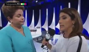 Brésil : Dilma Rousseff fait un malaise en pleine interview à la télévision
