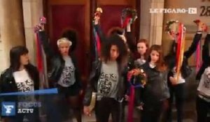 Les Femen devant la justice pour leurs actions à Notre-Dame