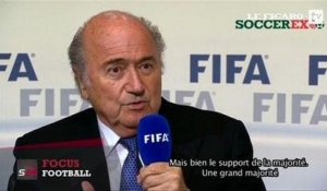Sepp Blatter candidat à sa propre succession à la tête de la FIFA
