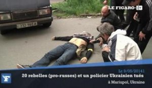 Ukraine : violents affrontements à Marioupol entre pro-russes et forces de l'ordre