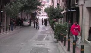 Une bombe explose en plein coeur d'Athènes