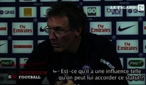 Laurent Blanc agacé: «Ce n'est pas Ibrahimovic qui fait l'équipe»