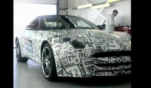 Jaguar F-Type : ultimes essais pour le prototype du petit roadster anglais (2012)