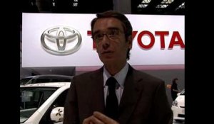 Toyota au Salon de Francfort : entretien avec P. Boursereau (sept. 09)
