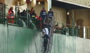 Norman Atlantic: des rescapés débarquent à Bari