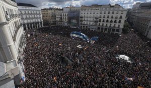 À l'appel de Podemos, des milliers d'Espagnols défilent contre l'austérité