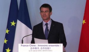 Le "bienvenue en France" en chinois de Manuel Valls