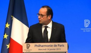 François Hollande: "Charlie Hebdo vit et vivra"