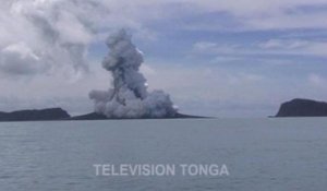 Eruption volcanique aux Tonga: une nouvelle île est née