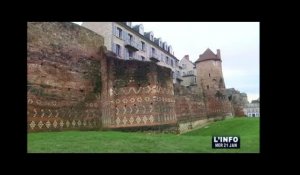 La muraille du Mans candidate à l'Unesco (Sarthe)