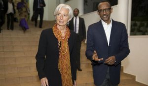 À Kigali, Christine Lagarde salue le miracle économique rwandais