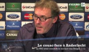 Laurent Blanc aux journalistes :"Vous vous foutiez de moi"