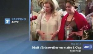 Trierweiler : une «première dame» sur le terrain de l'humanitaire