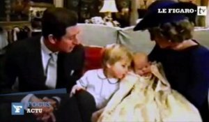 Retour sur... le prince William, plutôt dissipé, au baptême de son frère