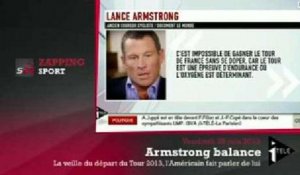 Armstrong: le peloton du Tour réplique